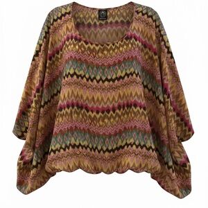 AUM Corture multicolor silk top